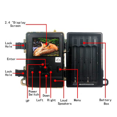 4.8CS Mobile Trail Camera Solar Power 4G CMOS LTE