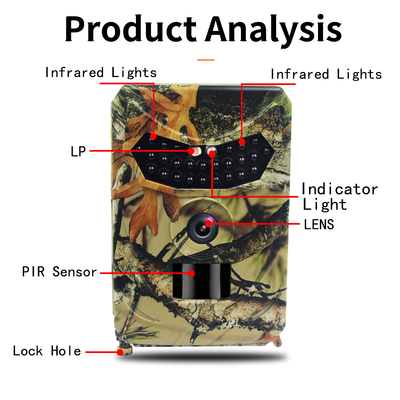 16MP 1080P Outdoor Wildlife Camera Wireless